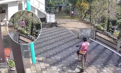 ಸೈಕಲ್ ತುಳಿಯುವ ವೇಳೆ ಗುಂಡಿಗೆ ಬಿದ್ದ ತಮ್ಮನನ್ನು ರಕ್ಷಿಸಿದ್ದ ಅಣ್ಣ