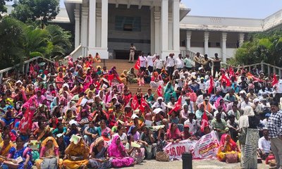 CITU: ಸಿಐಟಿಯುನಿಂದ ಕನಿಷ್ಠ ವೇತನಕ್ಕಾಗಿ ಆಗ್ರಹಿಸಿ ಪ್ರತಿಭಟನೆ