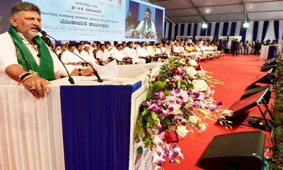 ತುಂಗಭದ್ರಾ ಜಲಾಶಯದ 33 ಸ್ಪಿಲ್ ವೇ ಗೇಟುಗಳ ಲೋಕಾರ್ಪಣೆ