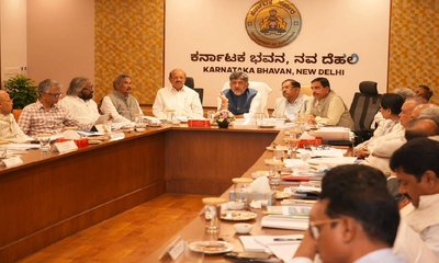 ಪಕ್ಷ ರಾಜಕಾರಣ ಬದಿಗಿಟ್ಟು ಒಟ್ಟಾಗಿ ಕೆಲಸ ಮಾಡೋಣ: ಡಿಕೆಶಿ