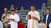 ರಾಜ್ಯದ 25ನೇ ಸಿಎಂ ಆಗಿ ಡಿ.ಕೆ.ಶಿವಕುಮಾರ್‌ ಪ್ರಮಾಣವಚನ ಸ್ವೀಕಾರ