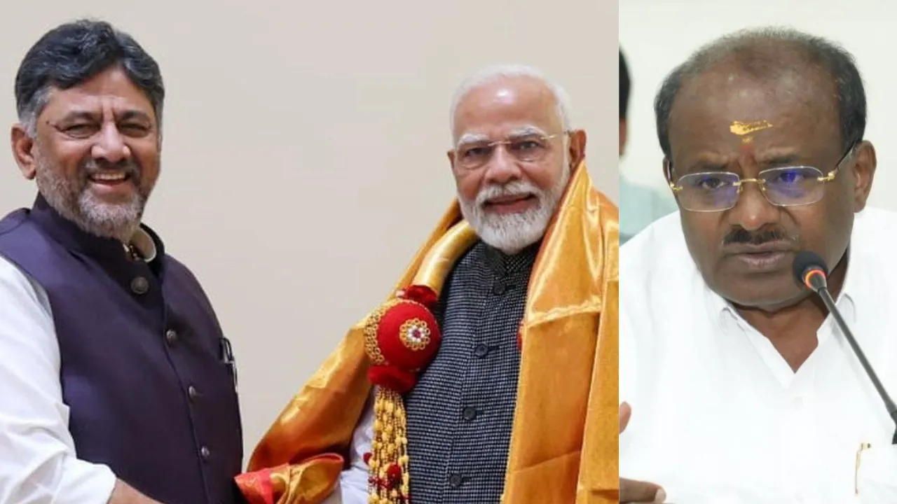 CM Oath ceremony: ನೂತನ ಸಿಎಂ ಡಿ.ಕೆ.ಶಿವಕುಮಾರ್‌ಗೆ ಪ್ರಧಾನಿ ಮೋದಿ, ಕೇಂದ್ರ ಸಚಿವ ಎಚ್‌ಡಿಕೆ ಸೇರಿ ಹಲವು ಗಣ್ಯರಿಂದ ಅಭಿನಂದನೆ