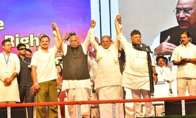 ಚುನಾವಣಾ ಆಯೋಗ ಬಿಜೆಪಿಯ ಶಾಖಾ ಕಚೇರಿ ಆಗಿದೆ: ಸಿದ್ದರಾಮಯ್ಯ