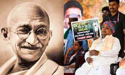 ಗ್ರಾಮ ಪಂಚಾಯ್ತಿಗಳಿಗೆ ಮಹಾತ್ಮ ಗಾಂಧಿ ಹೆಸರಿಡ್ತೇವೆ: ಸಿಎಂ ಘೋಷಣೆ