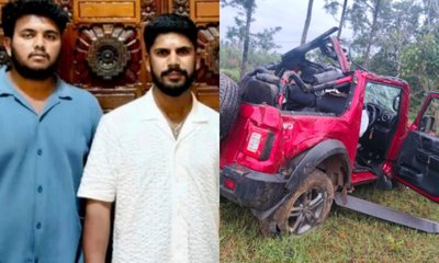 ನೆಲಮಂಗಲ ಬಳಿ ಮಹೀಂದ್ರಾ ಥಾರ್ ಪಲ್ಟಿಯಾಗಿ ಇಬ್ಬರ ದುರ್ಮರಣ