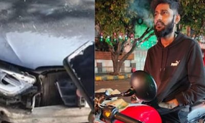 ಅಡ್ಡಾದಿಡ್ಡಿ ವಾಹನ ಓಡಿಸಿ ಡೆಲವೆರಿ ಬಾಯ್​​ ಪ್ರಾಣ ತೆಗೆದ ವಿದ್ಯಾರ್ಥಿ