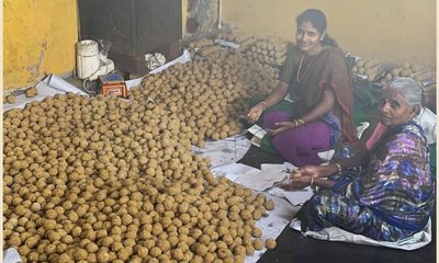 ಕಾವೇರಿ ಆರತಿ: ಪ್ರತಿ ದಿನ ಉಚಿತ ಲಾಡು ವಿತರಣೆ