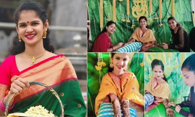 ಮದುವೆ ಸಂಭ್ರಮ: ಸಪ್ತಪದಿ ತುಳಿಯಲು ಸಜ್ಜಾದ ಚೈತ್ರಾ ಕುಂದಾಪುರ