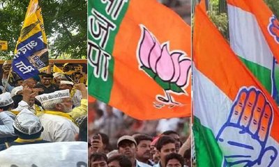 ಆಮ್‌ ಆದ್ಮಿ ಭದ್ರಕೋಟೆಯಲ್ಲಿ ಗೆಲುವಿನ ನಗೆ ಬೀರಿದ ಬಿಜೆಪಿ!