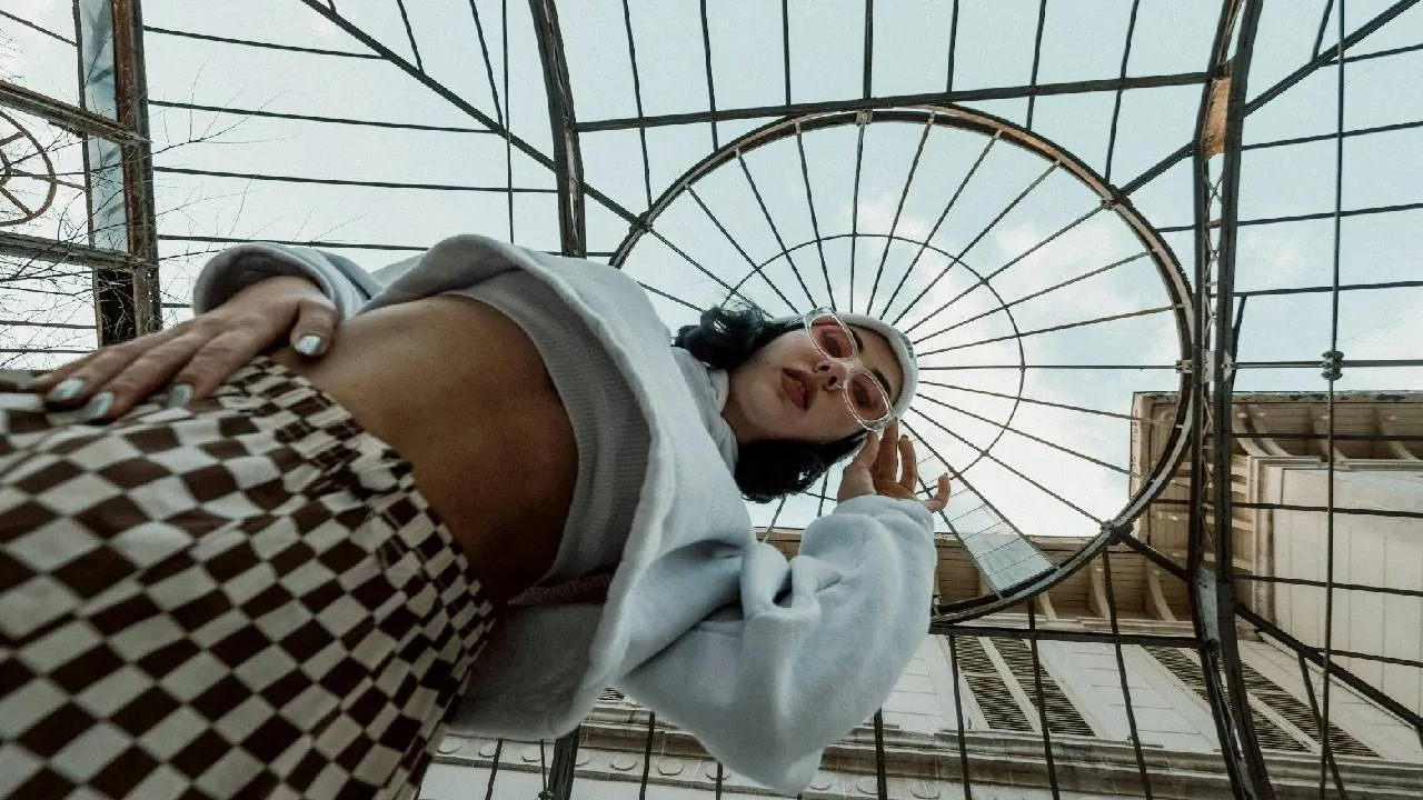 Chess board pants