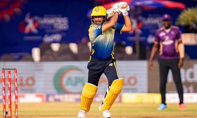 ಗುರುಗ್ರಾಮ್‌ ಥಂಡರ್ಸ್‌ ಎದುರು ದುಬೈ ರಾಯಲ್ಸ್‌ಗೆ 3 ರನ್‌  ರೋಚಕ ಜಯ!