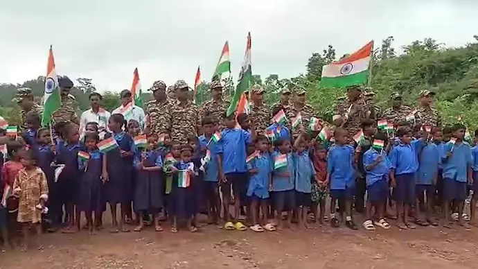 Independence Day: ಛತ್ತೀಸ್‌ಗಢದ 29 ನಕ್ಸಲ್ ಪೀಡಿತ ಗ್ರಾಮಗಳಲ್ಲಿ ಸ್ವಾತಂತ್ರ್ಯದ ನಂತರ ಮೊದಲ ಬಾರಿಗೆ ತ್ರಿವರ್ಣ ಧ್ವಜ ಹಾರಾಟ