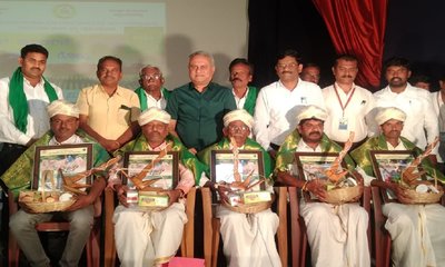 ಪೂರ್ವಜರ ಮಾದರಿಯ ಸಾವಯವ ಕೃಷಿಗೆ ಶಾಸಕ ಸಿ.ಬಿ.ಸುರೇಶಬಾಬು ಕರೆ