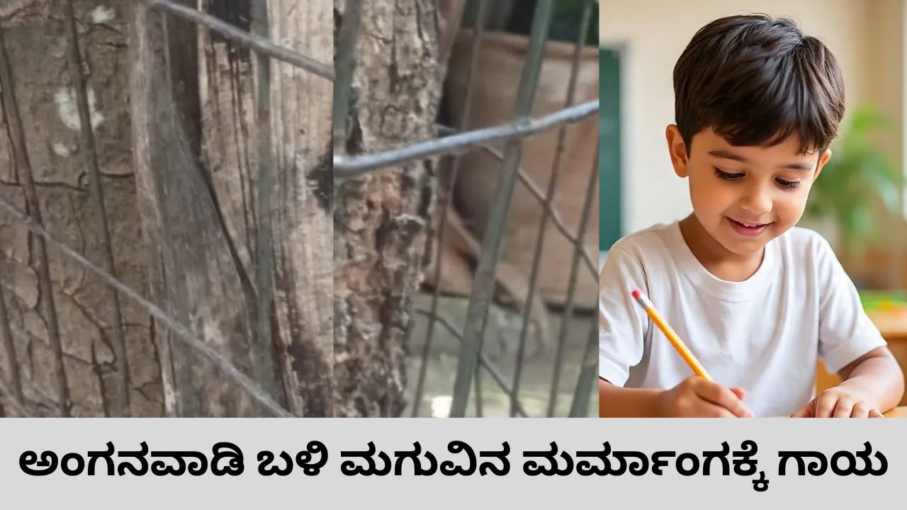 ಶಿಕ್ಷಕಿಯ ನಿರ್ಲಕ್ಷ್ಯ; ಅಂಗನವಾಡಿ ಬಳಿ ಆಡುತ್ತಿದ್ದ ಮಗುವಿನ ಮರ್ಮಾಂಗಕ್ಕೆ ಗಾಯ
