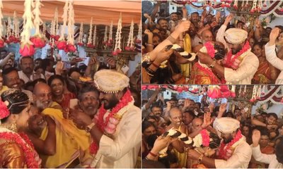 ಅದ್ಧೂರಿಯಾಗಿ ನೆರವೇರಿದ ಚಿಕ್ಕಣ್ಣ- ಪಾವನ ವಿವಾಹ