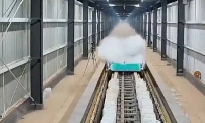 ವಿಶ್ವದ ಅತಿವೇಗದ ರೈಲು ಕಂಡುಹಿಡಿದ ಚೀನಾ: ವಿಡಿಯೊ ಇಲ್ಲಿದೆ!