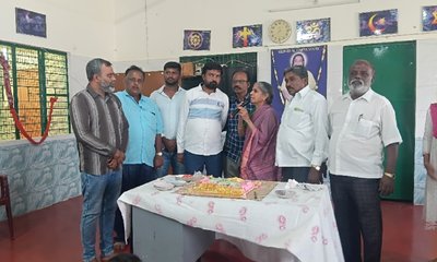ಆಧಾರ್ ಶಾಲೆ ಮಕ್ಕಳಿಗೆ ₹10 ಸಾವಿರ ದೇಣಿಗೆ ನೀಡಿ ಸಾರ್ಥಕ ಆಚರಣೆ