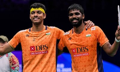 China Masters: ಸೆಮಿಫೈನಲ್‌ಗೇರಿದ ಸಾತ್ವಿಕ್‌ಸಾಯಿರಾಜ್‌-ಚಿರಾಗ್‌ ಶೆಟ್ಟಿ!