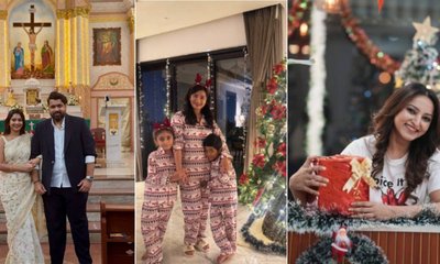 ಕ್ರಿಸ್‌ಮಸ್‌ ಫೆಸ್ಟೀವ್‌ ಲುಕ್‌ನಲ್ಲಿ ಮಿಂಚಿದ ಸೆಲೆಬ್ರೆಟಿಗಳು