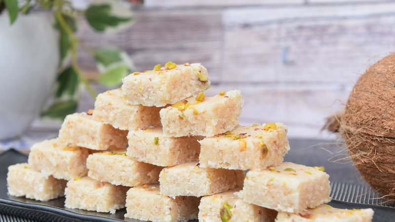 Coconut Barfi