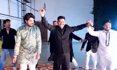 ಮದುವೆಯಲ್ಲಿ ಗನ್ ಹಿಡಿದು ಡ್ಯಾನ್ಸ್ ಮಾಡಿದ ಕಾಂಗ್ರೆಸ್‌ ಶಾಸಕನ ಆಪ್ತ