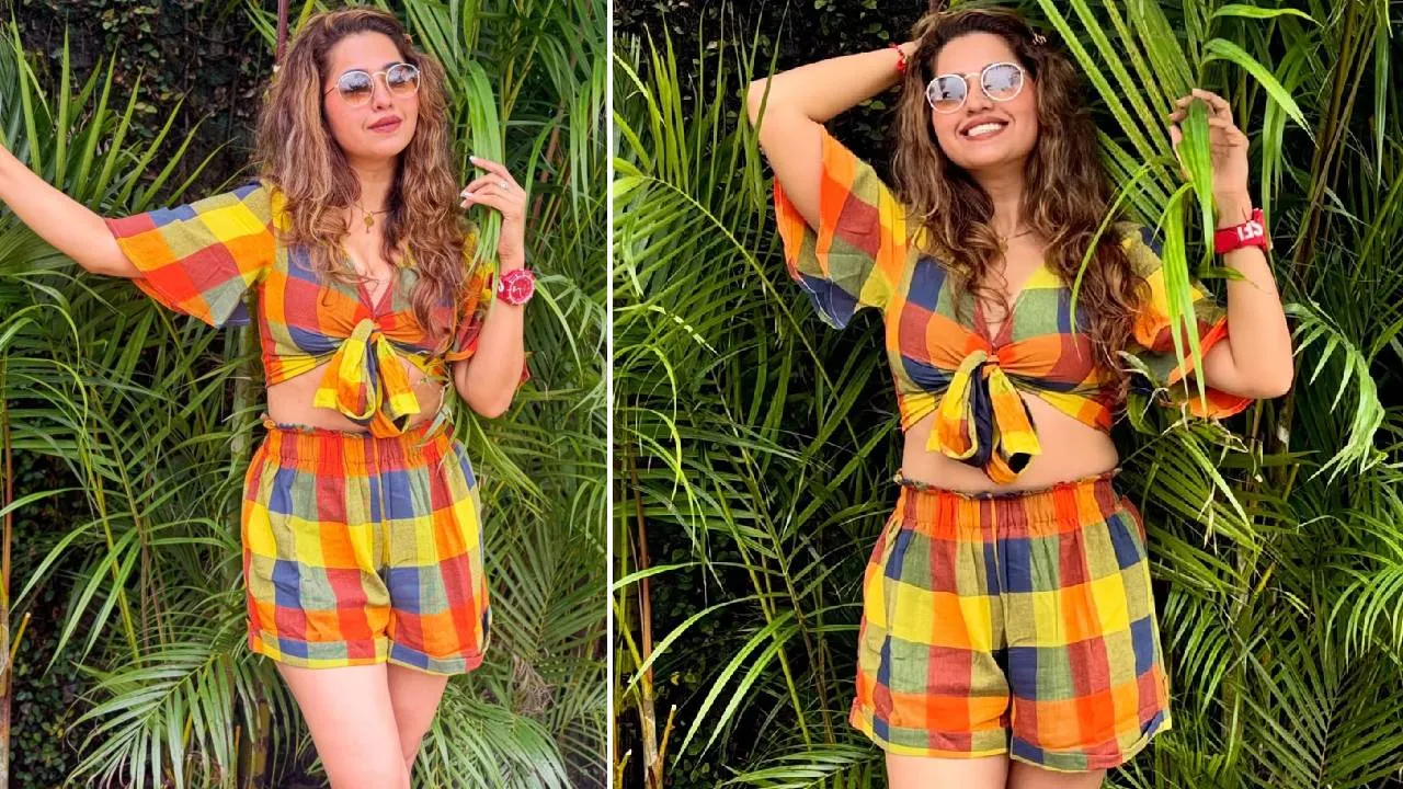 Cotton checks co-ord sets
