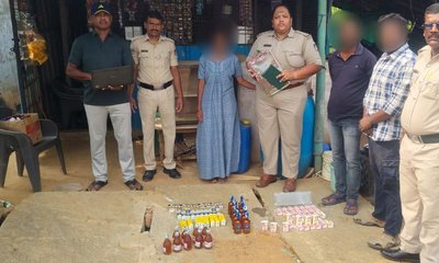 ಕೆಂಚಾರ್ಲಹಳ್ಳಿ ಪೊಲೀಸರ ಭರ್ಜರಿ ಬೇಟೆ: ಅಕ್ರಮ ಮದ್ಯ ಮಾರಾಟಗಾರರು ಲಾಕ್!