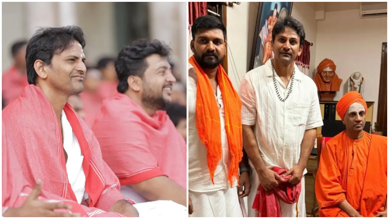 ಮಕ್ಕಳ ಪ್ರಾರ್ಥನಾ ಗೀತೆ ಬರೆದ ʻಡಾಲಿʼ ಧನಂಜಯ; ಸಿದ್ದಗಂಗಾ ಮಠದ ಅಂಗಳದಲ್ಲಿ ನಡೆಯಿತು ‘ಮದರ್‌ ಪ್ರಾಮಿಸ್‌’ ಚಿತ್ರೀಕರಣ
