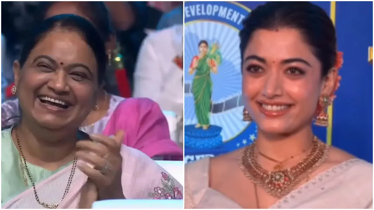 ಸೊಸೆ ರಶ್ಮಿಕಾ ಮಂದಣ್ಣ ಮಾತಿಗೆ ಆನಂದಭಾಷ್ಪ ಸುರಿಸಿದ ಅತ್ತೆ ಮಾಧವಿ; ದೇವರಕೊಂಡ ಫ್ಯಾಮಿಲಿಗೆ ಇದು ಸಂತಸದ ಕ್ಷಣ
