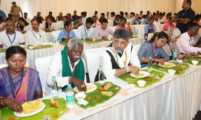 ಅಪರೂಪದ ಕ್ಷಣಗಳಿಗೆ ಸಾಕ್ಷಿಯಾದ ದೃಢ ಕರ್ನಾಟಕದ ಸಂಕಲ್ಪ ಸಮಾರಂಭ