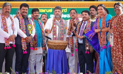 ನೂರು ಜನ ಗೋಬ್ಯಾಕ್ ಎಂದಾಕ್ಷಣ ಜಗ್ಗುವ ಮಗ ನಾನಲ್ಲ: ಡಿ.ಕೆ. ಶಿವಕುಮಾರ್