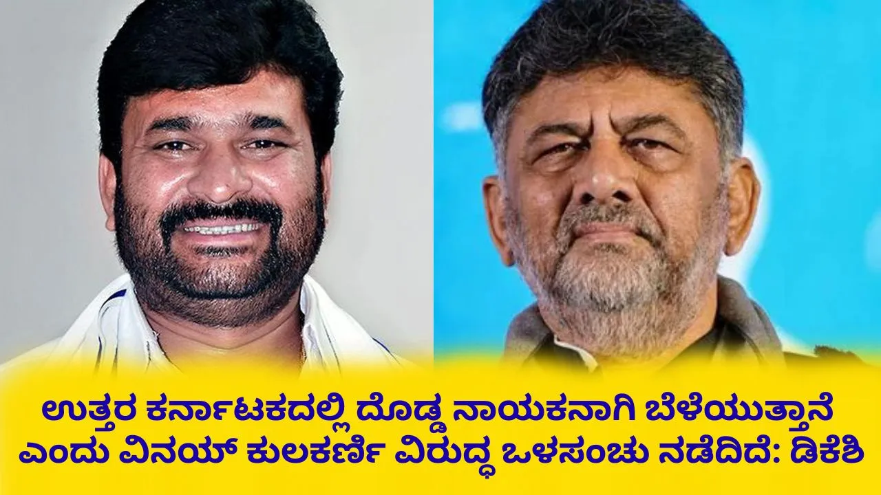 MLA Vinay Kulkarni: ಬಿಜೆಪಿಯರ ಒಳಸಂಚಿನಿಂದ ವಿನಯ್‌ ಕುಲಕರ್ಣಿಗೆ ಸಂಕಷ್ಟ: ಡಿಸಿಎಂ ಡಿ.ಕೆ.ಶಿವಕುಮಾರ್‌ ಆರೋಪ