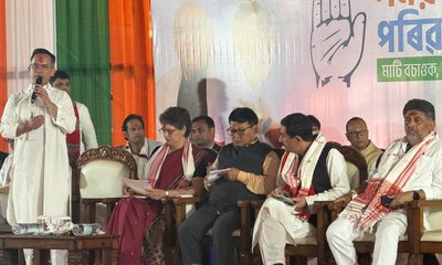 ಸೋಲುವ ಭಯದಲ್ಲಿ ಹಿಮಂತ್ ಬಿಸ್ವಾ ಶರ್ಮಾ ಆಧಾರರಹಿತ ಹೇಳಿಕೆ: ಡಿಕೆಶಿ