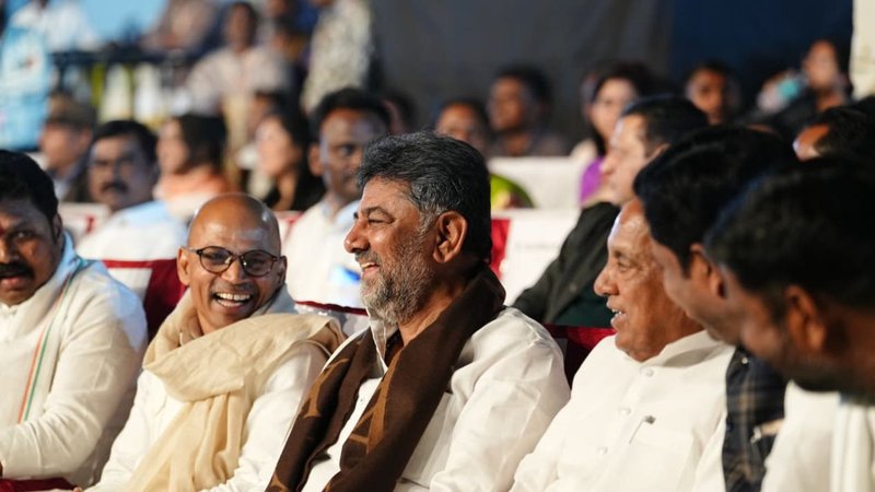 DK Shivakumar in Raichur