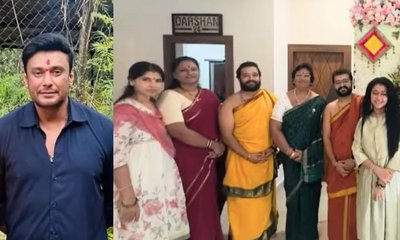 ತೋಟದ ಮನೆಯಲ್ಲಿ ಚಾಮುಂಡಿ ಪೂಜೆ ನೆರವೇರಿಸಿದ ನಟ ದರ್ಶನ್‌