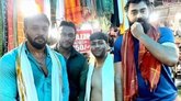 ಕೇರಳದ ಕೊಟ್ಟಿಯೂರ್‌ ಕ್ಷೇತ್ರಕ್ಕೆ ದರ್ಶನ್ ಭೇಟಿ