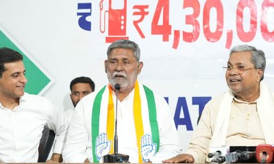 ದಾವಣಗೆರೆ ಕಣದಿಂದ ಹಿಂದೆ ಸರಿದ ಸ್ವತಂತ್ರ ಅಭ್ಯರ್ಥಿ ಸಾದಿಕ್ ಪೈಲ್ವಾನ್