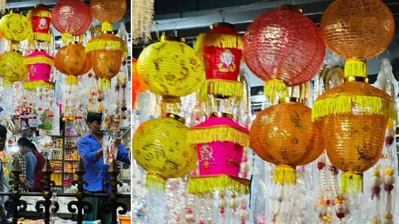 Deepavali Decoration 2025: ಬೆಳಕಿನ ಹಬ್ಬದ ಅಲಂಕಾರಕ್ಕೆ ಲಗ್ಗೆ ಇಟ್ಟ ಆಕಾಶ ದೀಪಗಳು - Image 2