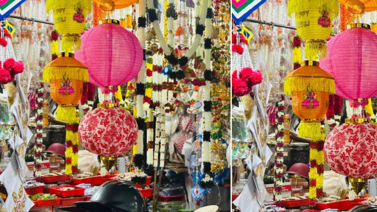 Deepavali Decoration 2025: ಬೆಳಕಿನ ಹಬ್ಬದ ಅಲಂಕಾರಕ್ಕೆ ಲಗ್ಗೆ ಇಟ್ಟ ಆಕಾಶ ದೀಪಗಳು - Image 5