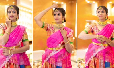 ದೀಪಾವಳಿ ಫೆಸ್ಟೀವ್ ಸೀಸನ್ ಲೆಹೆಂಗಾಗೆ ಸಿಕ್ತು ಲೋಕಲ್ ಟಚ್