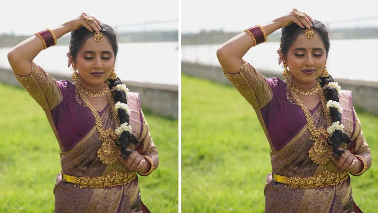 Deepavali Makeup 2025: ದೀಪಾವಳಿ ಹಬ್ಬಕ್ಕಿರಲಿ ಟ್ರೆಡಿಷನಲ್ ಗ್ರ್ಯಾಂಡ್ ಮೇಕಪ್ - Image 3