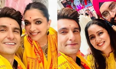 ಅಂಬಾನಿ ಮನೆಯ ಗಣೇಶ ಚೌತಿಯಲ್ಲಿ ಪಾಲ್ಗೊಂಡ ನಟಿ ರಣವೀರ್ ಸಿಂಗ್ ದಂಪತಿ