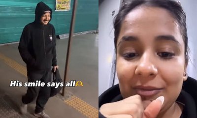 ಚಳಿಯಲ್ಲಿಯೂ ಮಗಳಿಗಾಗಿ  ರೈಲ್ವೇ ಸ್ಟೇಶನ್‌ನಲ್ಲಿ ಕಾದ ತಂದೆ