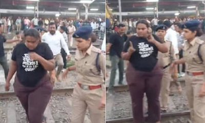 ದೆಹಲಿ ಪ್ರತಿಭಟನೆ: ಪೊಲೀಸರ ವಿರುದ್ಧ ಎಫ್‌ಐಆರ್ ದಾಖಲಿಸುತ್ತೇನೆ ಎಂದ ಮಹಿಳೆ!