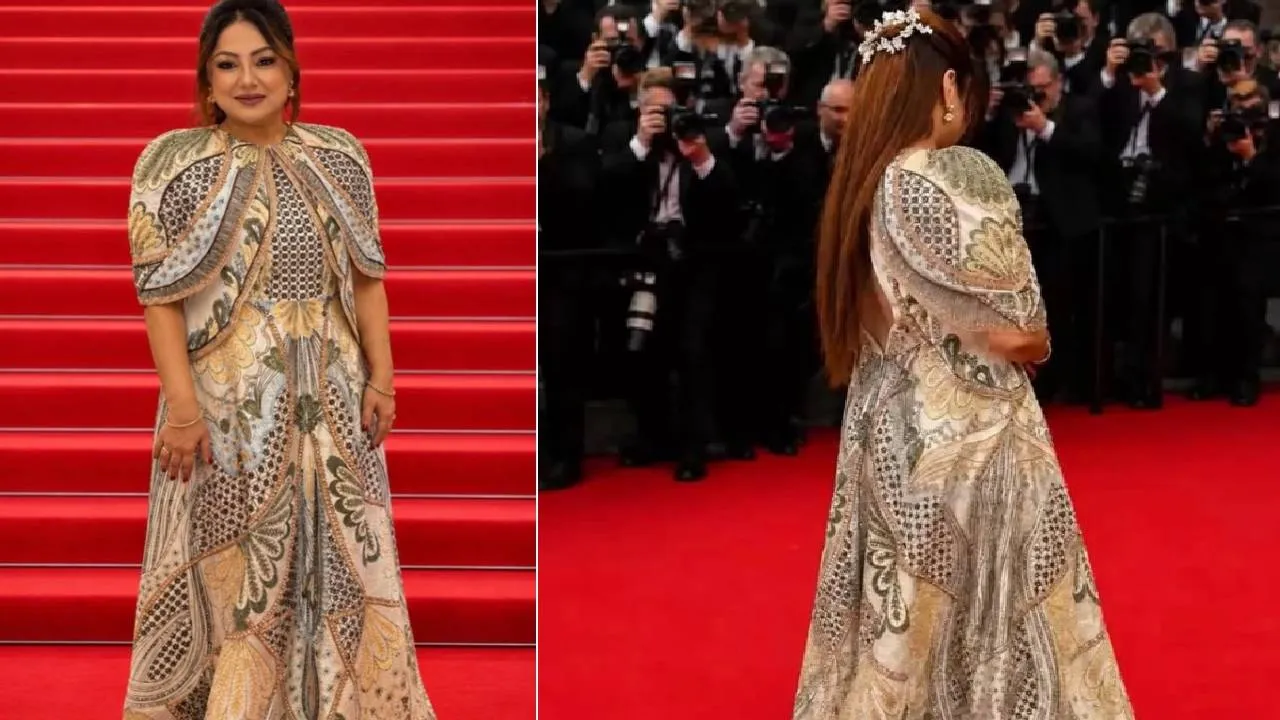 Cannes Fashion 2026: ಕಾನ್ಸ್‌ನಲ್ಲಿ ಅನಾವರಣಗೊಂಡ ಪ್ರಿಯಾಂಕ ಉಪೇಂದ್ರ ಧರಿಸಿದ 3 ವಿನ್ಯಾಸದ  ಗೌನ್‌ಗಳಿವು - Image 4