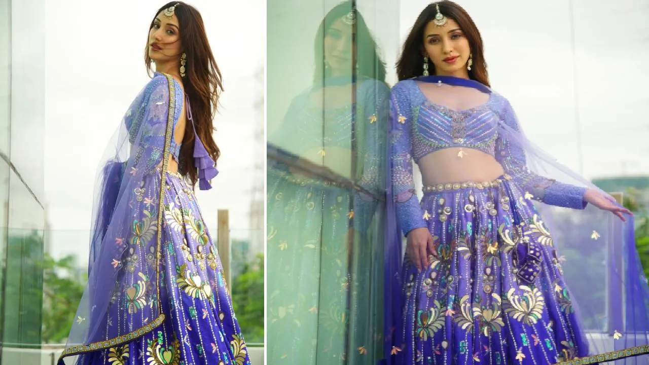 Lehenga Fashion 2026: ಗ್ರ್ಯಾಂಡ್‌ ಲೆಹೆಂಗಾಗೆ ಡಿಸೈನರ್‌ ಲಾಂಗ್‌ ಸ್ಲೀವ್‌ ಬ್ಲೌಸ್‌ ಸಾಥ್‌ - Image 1