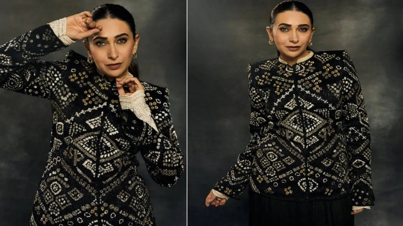 Star Fashion 2026: ಡಿಸೈನರ್‌ ಜಾಕೆಟ್‌ ಫ್ರಿಂಜ್‌ ಸ್ಕರ್ಟ್‌ನಲ್ಲಿ ಮಿನುಗಿದ ಕರೀಷ್ಮಾ ಕಪೂರ್‌ - Image 2