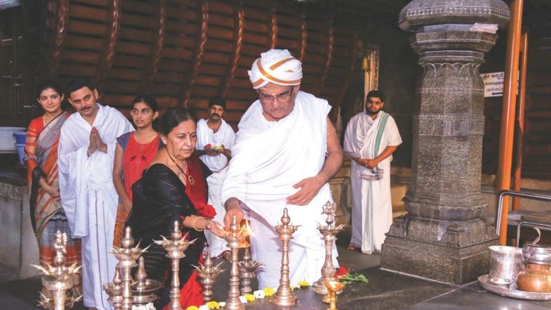 Dharmasthala Dr Veerendra Heggade