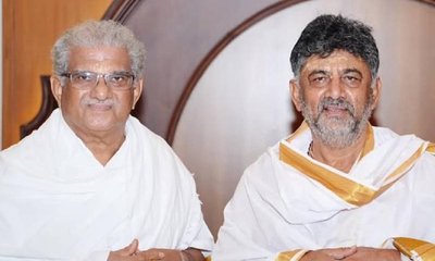 ಧರ್ಮಸ್ಥಳಕ್ಕೆ ಡಿಕೆಶಿ ಬೆಂಬಲ