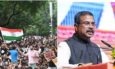 ನೀಟ್ ವಿವಾದ: ರಾಹುಲ್ ಗಾಂಧಿ ವಿರುದ್ಧ ಧರ್ಮೇಂದ್ರ ಪ್ರಧಾನ್ ಕಿಡಿ